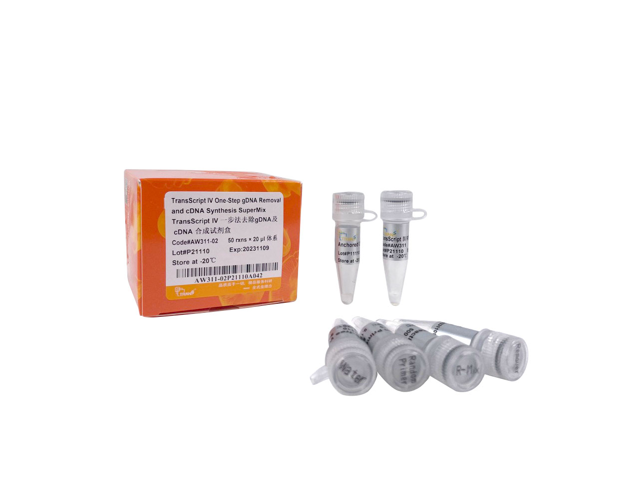 TransScript® IV One-Step gDNA Removal and cDNA Synthesis SuperMix
