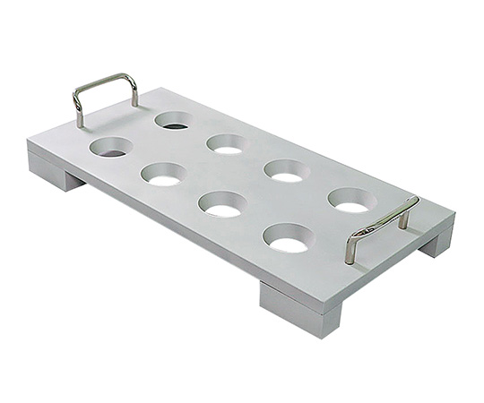 AS ONE Crucible Rack (Aluminium made), 알루미늄제 도가니 랙