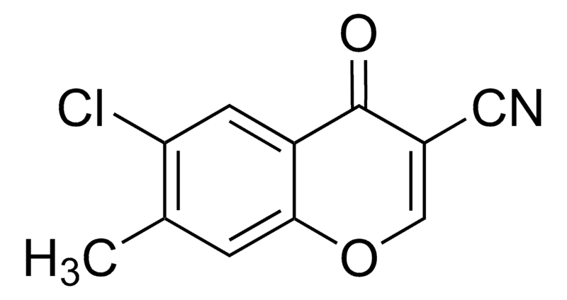 Merck 6-Chloro-7-methyl-4-oxo-4H-chromene-3-carbonitrile