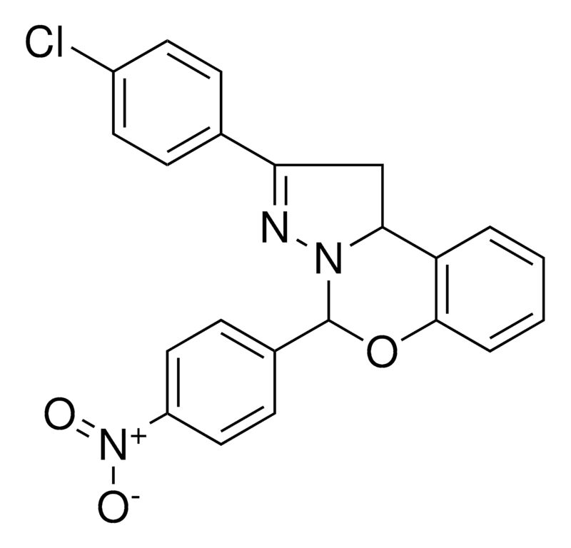Merck 2-(4-CL-PH)-4-(4-NITRO-PH)-1,9 - 10 MG&