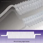 Daihan Science High-Flexible PFA Coil Tubing, Translucent, Chemically Inert and Ideal for High-