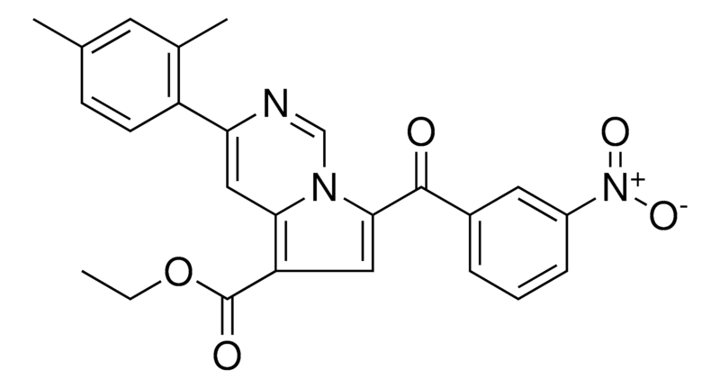Merck ET 3-(2,4-DIMETHYL-PH)-7-(3-NIT-