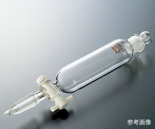 AS ONE Cylindrical Separatory Funnel(Teflon® Cock), 원통형 분액깔때기(테플론® 콕)