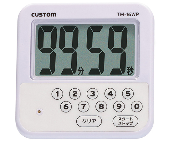 AS ONE Waterproof 10-Key Timer, 방수 10키타이머