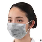 AS ONE Activated Carbon Face Mask (individual packaging), 활성탄 페이스 마스크 (개별 포장)