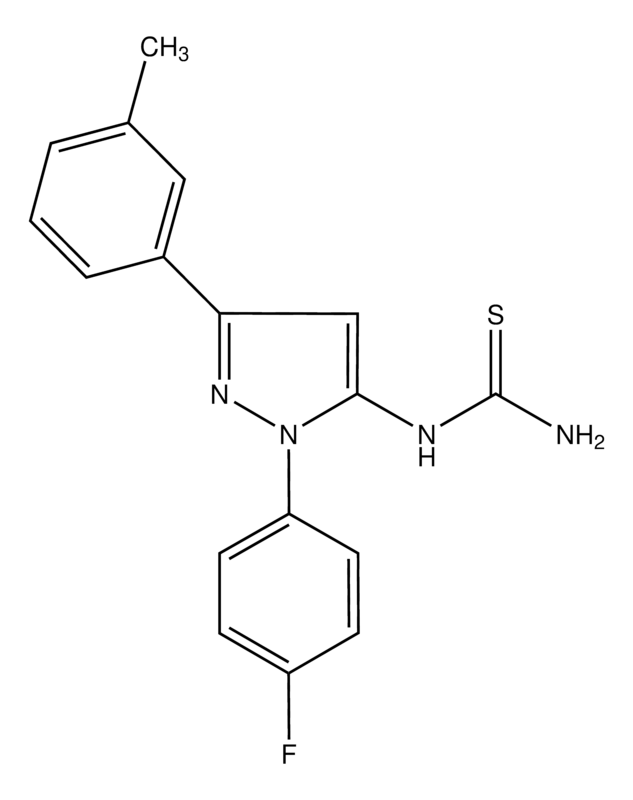 Merck 1-(1-(4-Fluorophenyl)-3-m-tolyl-1H-pyrazol-5-yl)thiourea