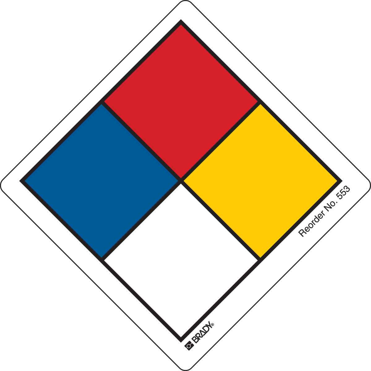 Brady NFPA Diamond Labels | 캐시바이