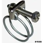 AS ONE Stainless steel Wire Hose Band (10 pieces), 스테인리스 와이어 호스밴드 (1팩(10개))
