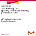 Merck Anti-Swine IgG (Fc specific)-Fluorescein antibody produced in rabbit