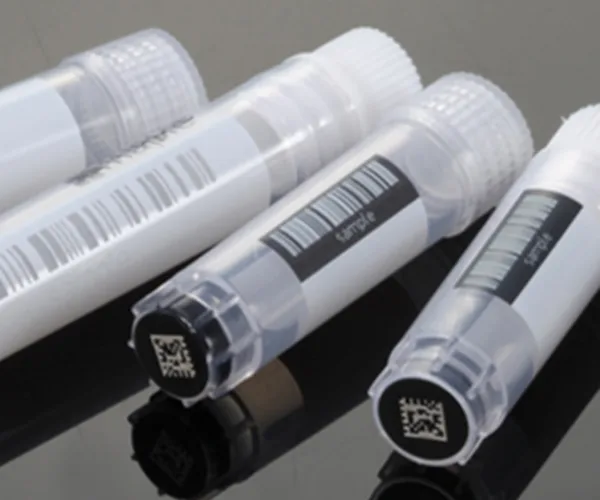 MAPLE 1D & 2D Barcoded Cryovial