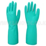AS ONE Chemical Resistant Nitrile Glove (Sol-Vex) 324mm, 내약 니트릴장갑 324mm
