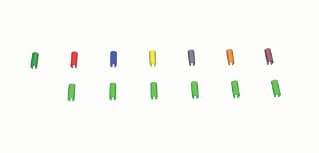 Waters Marker Set, Tubing, .112-.138 ID, Quaternary Solvent Manager