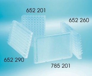 Greiner Bio One SAPPHIRE MICROPLATE, 96 WELL, PP, FOR PCR, NATURAL,HALF SKIRT, ABI DESIGN, 10 PCS./BAG