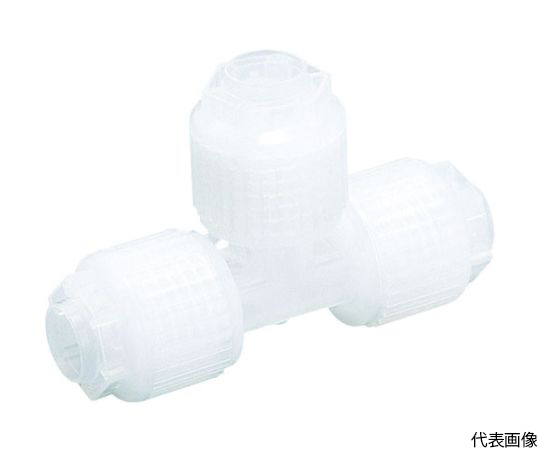 AS ONE Fluoropolymer Fittings Union Tee, 불소수지 유니온 티