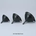 Daihan Science Anti-Static Black Funnel, PP, Electric Static Discharge, Φ132~Φ174, PP 깔때기, 정전방지