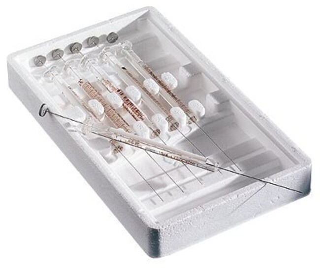 Thermo Fisher Scientific Standard Microliter Syringes, 500uL, Cemented-Needle