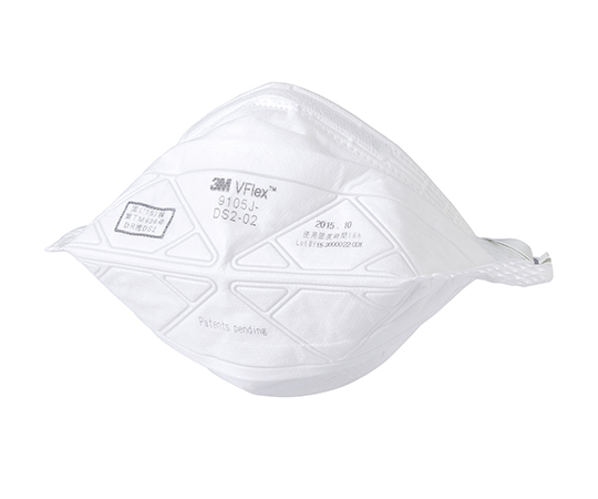 AS ONE Dustproof Mask (Low Dust Emission Type), 방진 마스크(저발진 타입)