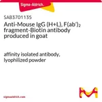 Merck Anti-Mouse IgG (H+L), F(ab')2 fragment-Biotin antibody produced in goat