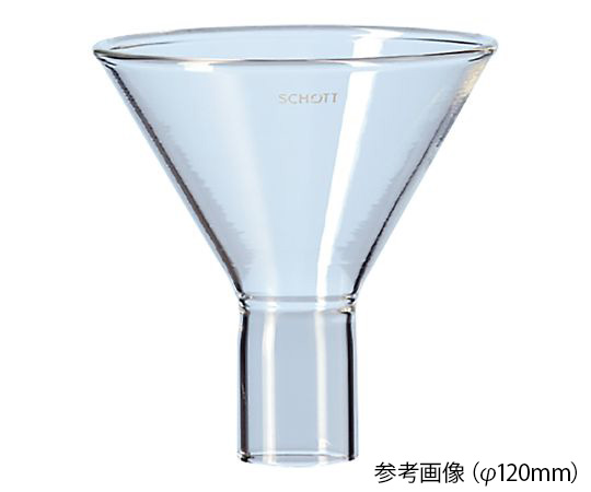 AS ONE Powder Funnel Glass, 분말 깔때기