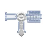 Stopcock, 3-way, Female Luer to Female Luer to Male Luer w/ Luer Lock Ring