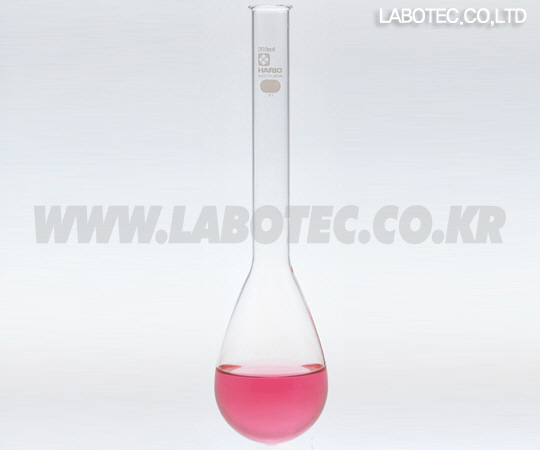 AS ONE KJELDAHL Flask Glass, 켈달플라스크