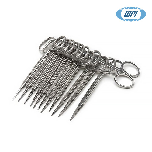 WPI 503708-12 / 아이리스 가위 (Iris Scissors), 11.5cm, Straight, 12-pack[1EA]