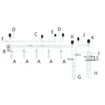 Vacuum Manifold, AIRFREE 진공 메니폴드, 5-port