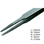 AXAL Superior Tweezers 고정밀 내부식성 트위저, Rubis, RU-F-AXAL