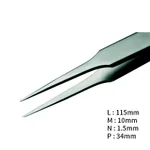 AXAL Superior Tweezers 고정밀 내부식성 트위저, Rubis, RU-2-AXAL