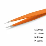 Non-Slip Grip Tweezer 고정밀 논 슬립 트위저, Rubis, RU-0 Grip-SA