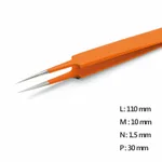 Non-Slip Grip Tweezer 고정밀 논 슬립 트위저, Rubis, RU-5 Grip-SA