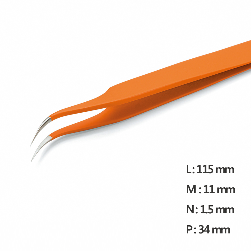 Non-Slip Grip Tweezer 고정밀 논 슬립 트위저, Rubis, RU-7 Grip-SA