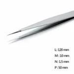 Anti-Microbial Tweezer 고정밀 항균성 이온 코팅 트위저, Rubis, RU-3 Ion-SA