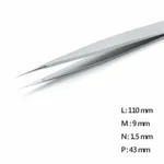 Anti-Microbial Tweezer 고정밀 항균성 이온 코팅 트위저, Rubis, RU-3C Ion-SA