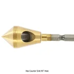 Daihan Science 육각 카운터 싱크 (90°홀), Hex Counter Sink 90° Hole