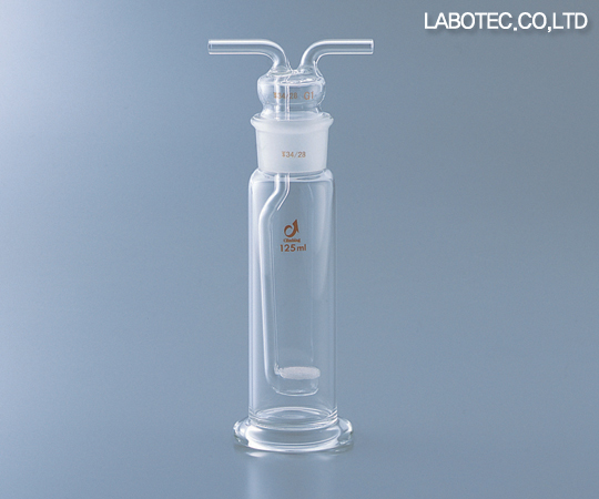 AS ONE Gas Washing Bottle Glass(with Disk Filter), 가스세척병(판필터 부속)
