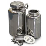 Sampling Systems 316L Stainless Clamp Top Bottle