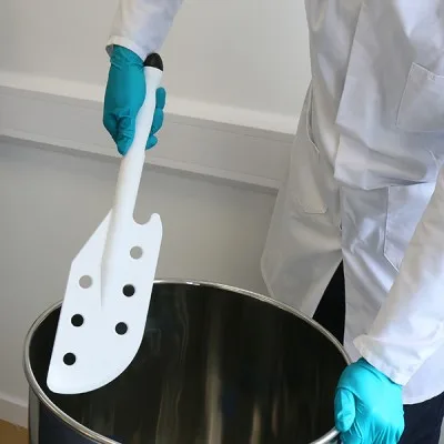 Sampling Systems Hand Paddle With Holes