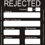 Sampling Systems Rejected Quality Control Labels
