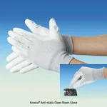 Daihan Science Koreca Anti-static Clean Room Glove, Nylon & Carbon knited<br>With Polyurethane