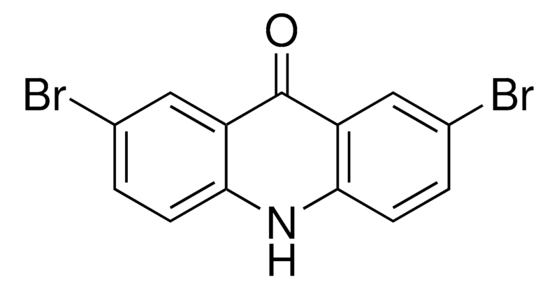 Merck 2,7-Dibromoacridone