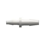 Straight Through Reduction Tube Fitting with Classic Series Barbs, 1/4` (6.4 mm) and 3/16` (4.8 mm) ID Tubing