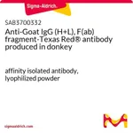 Merck Anti-Goat IgG (H+L), F(ab) fragment-Texas Red(R) antibody produced in donkey