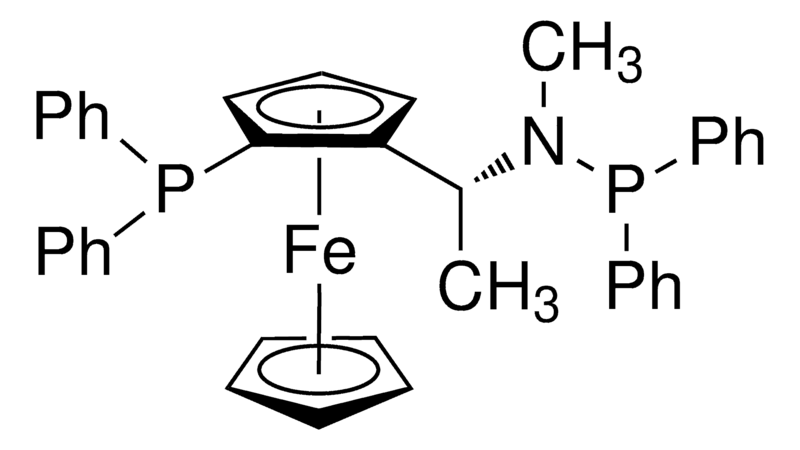 Merck (R)-N-Methyl-N-diphenylphosphino-1-[(S)-2-diphenylphosphino)ferrocenyl]ethylamine
