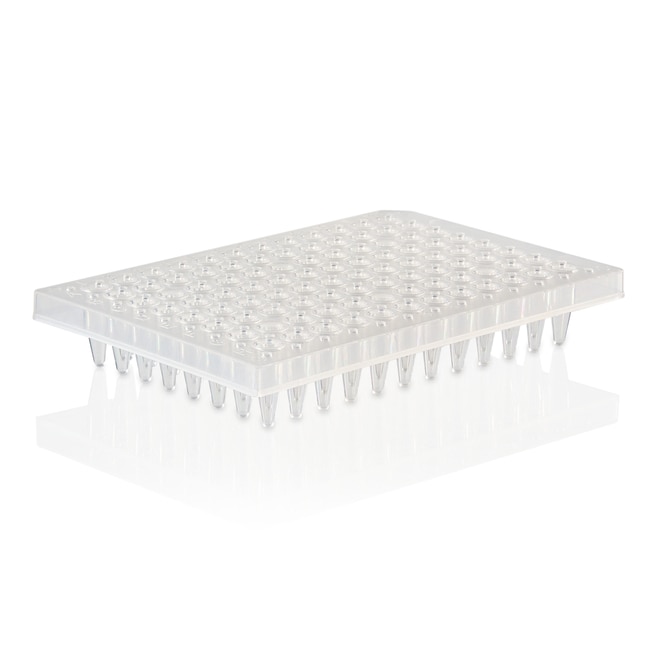 Thermo Fisher Scientific PCR Plate, 96-well, semi-skirted, flat deck, 25 plates