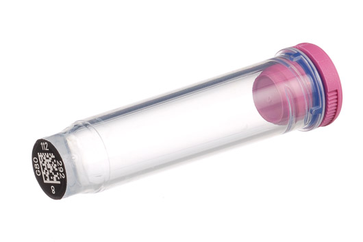 Greiner Bio One CRYO.S BIOBANKING TUBES, 600 µL, 2D CODES,RACK WITH 96 CAPPED TUBES, WITH SCREW CAP PINK, 5 RACKS/BAG, 1 MANUAL CAPPING TOOL