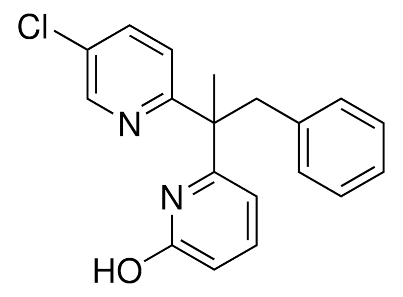 Merck 6-(2-(5-chloropyridin-2-yl)-1-phenylpropan-2-yl)pyridin-2-ol