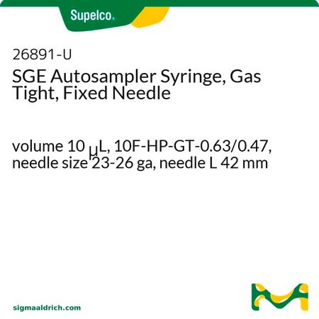 Merck SYRINGE SGE 6PK 10UL SK-10F-HP-GT-0.63/