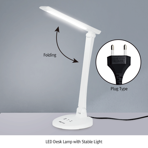 Daihan Science LED Desk Lamp with Stable Light, Flicker Free, Adjustable Brightness up to 1300L