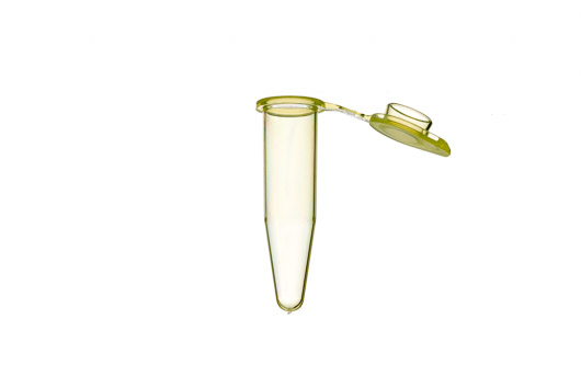 Greiner Bio One SAPPHIRE PCR TUBE, 0.5 ML, PP, YELLOW,WITH ATTACHED FROSTED FLAT CAP, 1000 PCS./BAG